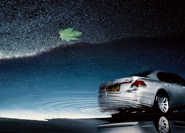 Photograph Simon Stock Bmw 5 Series on One Eyeland